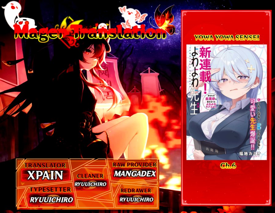 Yowa Yowa Sensei Chapter 06 Bahasa Indonesia