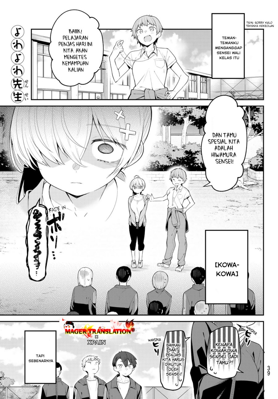 Yowa Yowa Sensei Chapter 06 Bahasa Indonesia