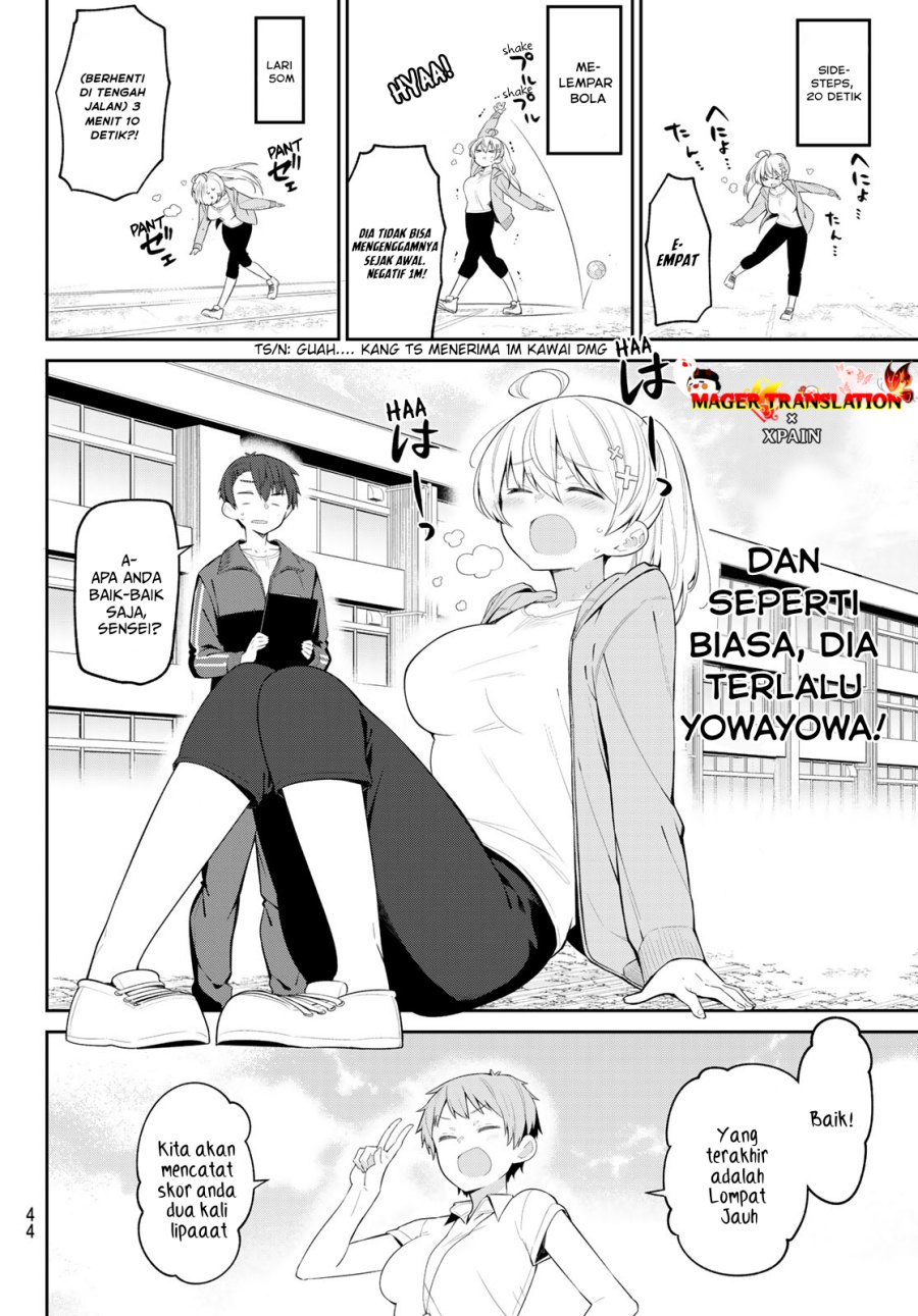 Yowa Yowa Sensei Chapter 06 Bahasa Indonesia