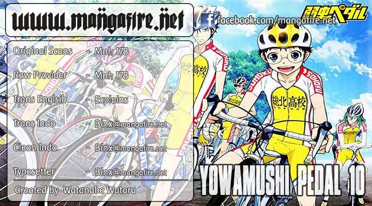 Yowamushi Pedal Chapter 10 Bahasa Indonesia