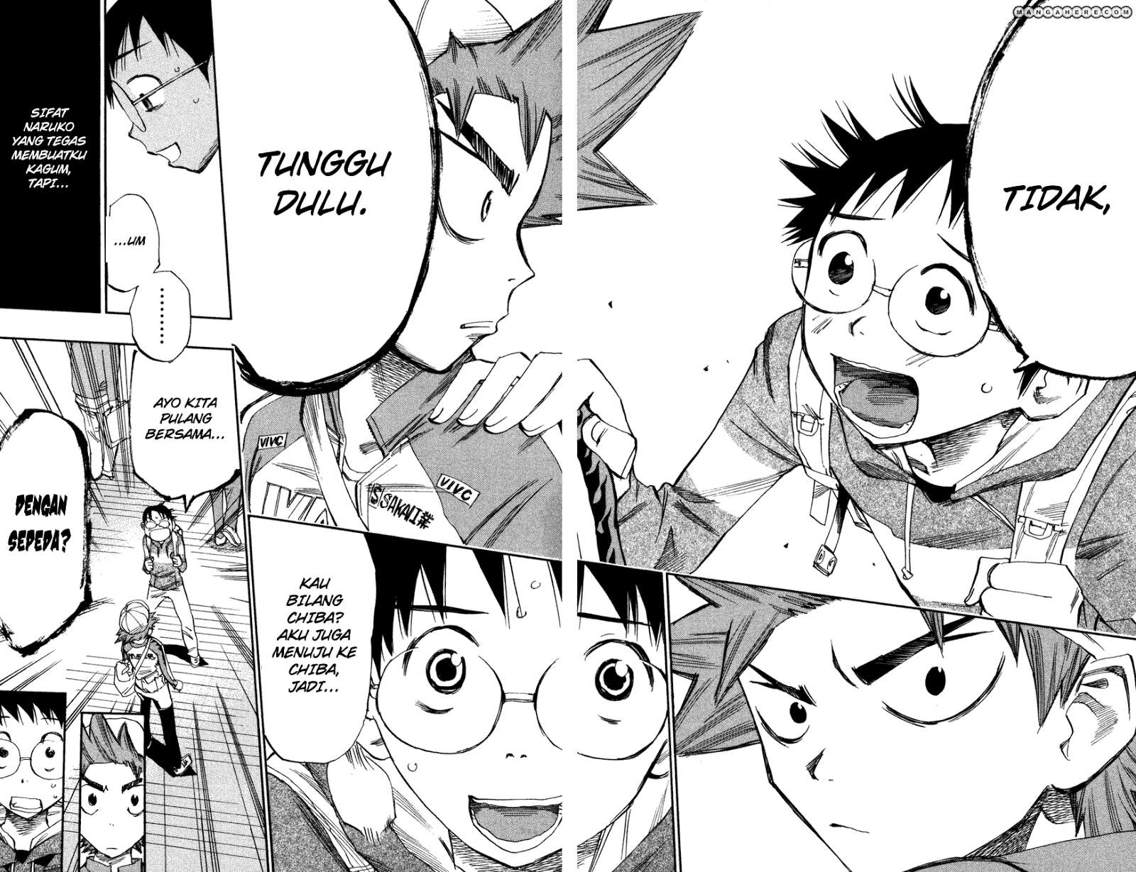 Yowamushi Pedal Chapter 10 Bahasa Indonesia