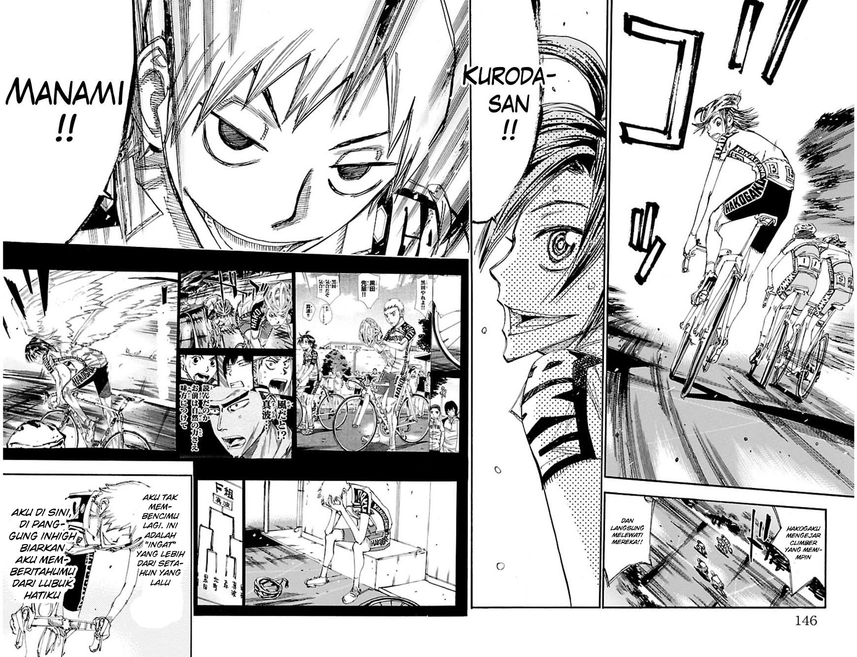 Yowamushi Pedal chapter 335