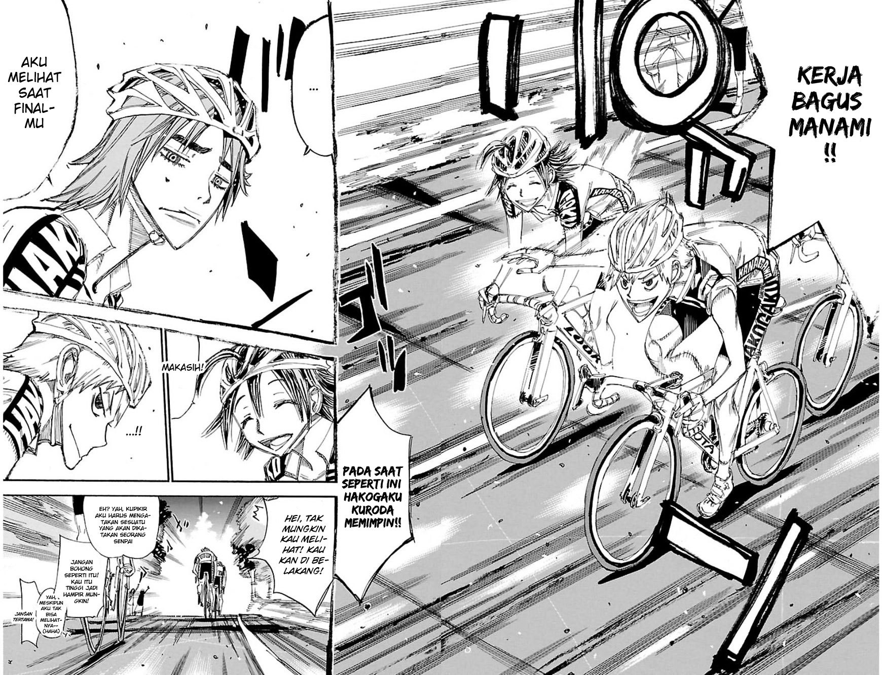 Yowamushi Pedal chapter 335
