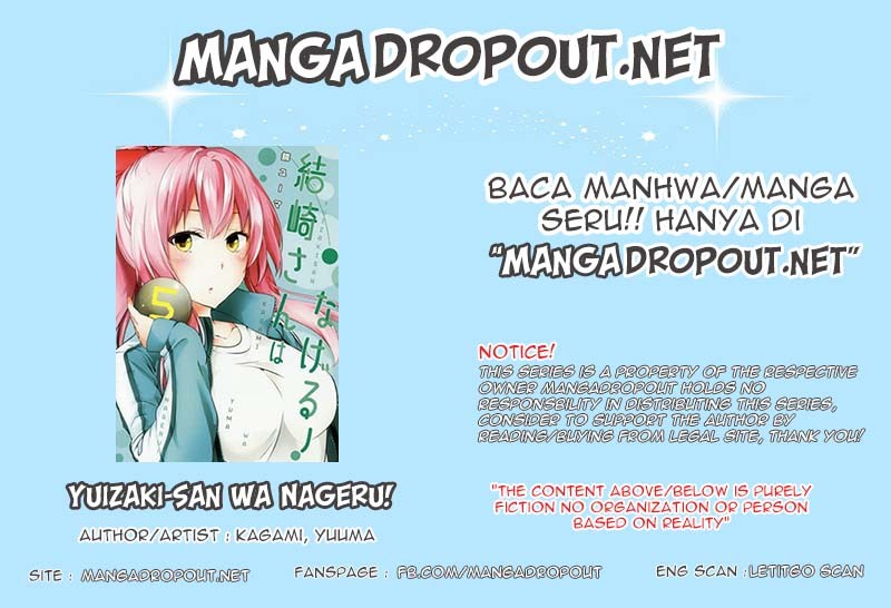 Yuizaki-san wa Nageru! Chapter 30 Bahasa Indonesia