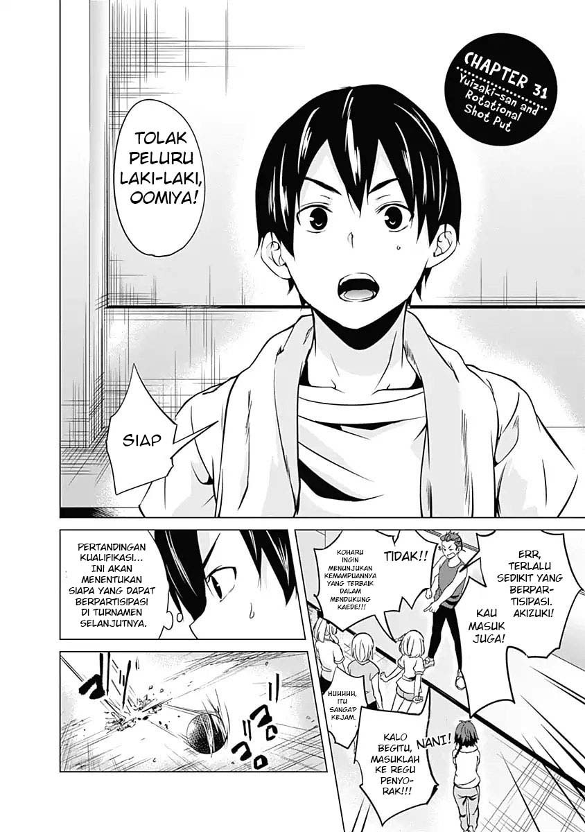 Yuizaki-san wa Nageru! Chapter 31 Bahasa Indonesia