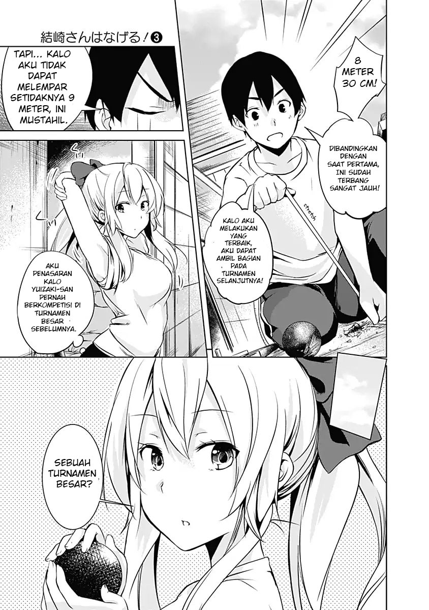Yuizaki-san wa Nageru! Chapter 31 Bahasa Indonesia