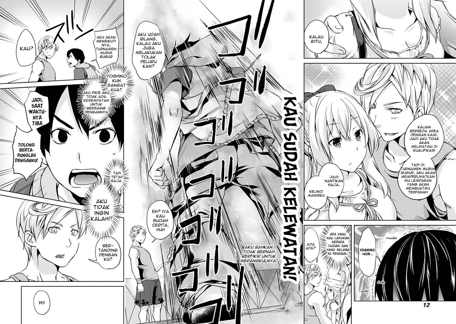 Yuizaki-san wa Nageru! Chapter 38 Bahasa Indonesia
