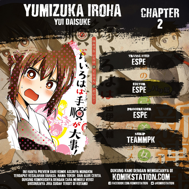 Yumizuka Iroha wa Tejun ga Daiji! Chapter 02 Bahasa Indonesia