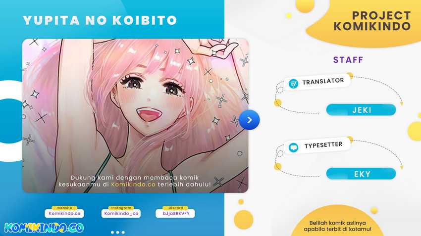 Yupita no Koibito Chapter 11 Bahasa Indonesia