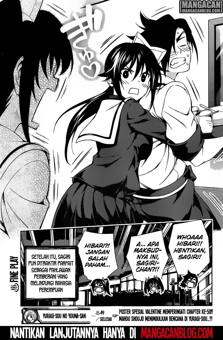 Yuragisou no Yuuna-san chapter 49