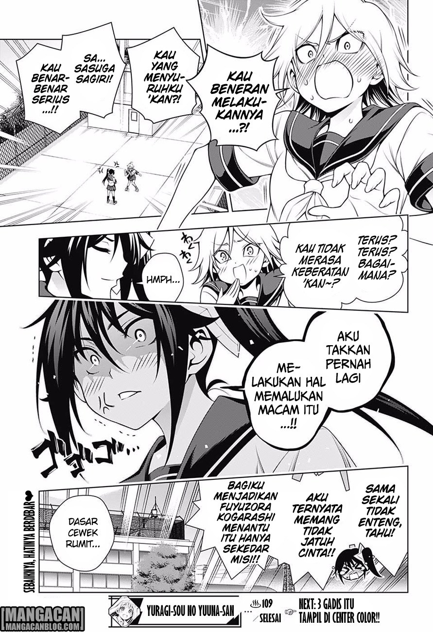 Yuragisou no Yuuna-san chapter 109