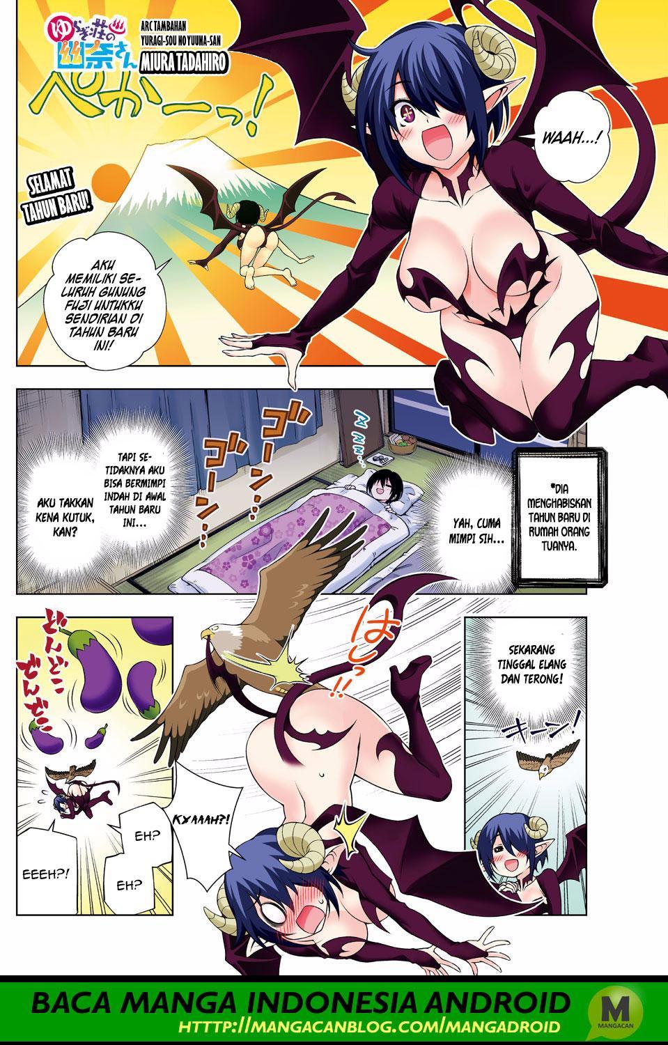 Yuragisou no Yuuna-san Chapter 142.5 Bahasa Indonesia