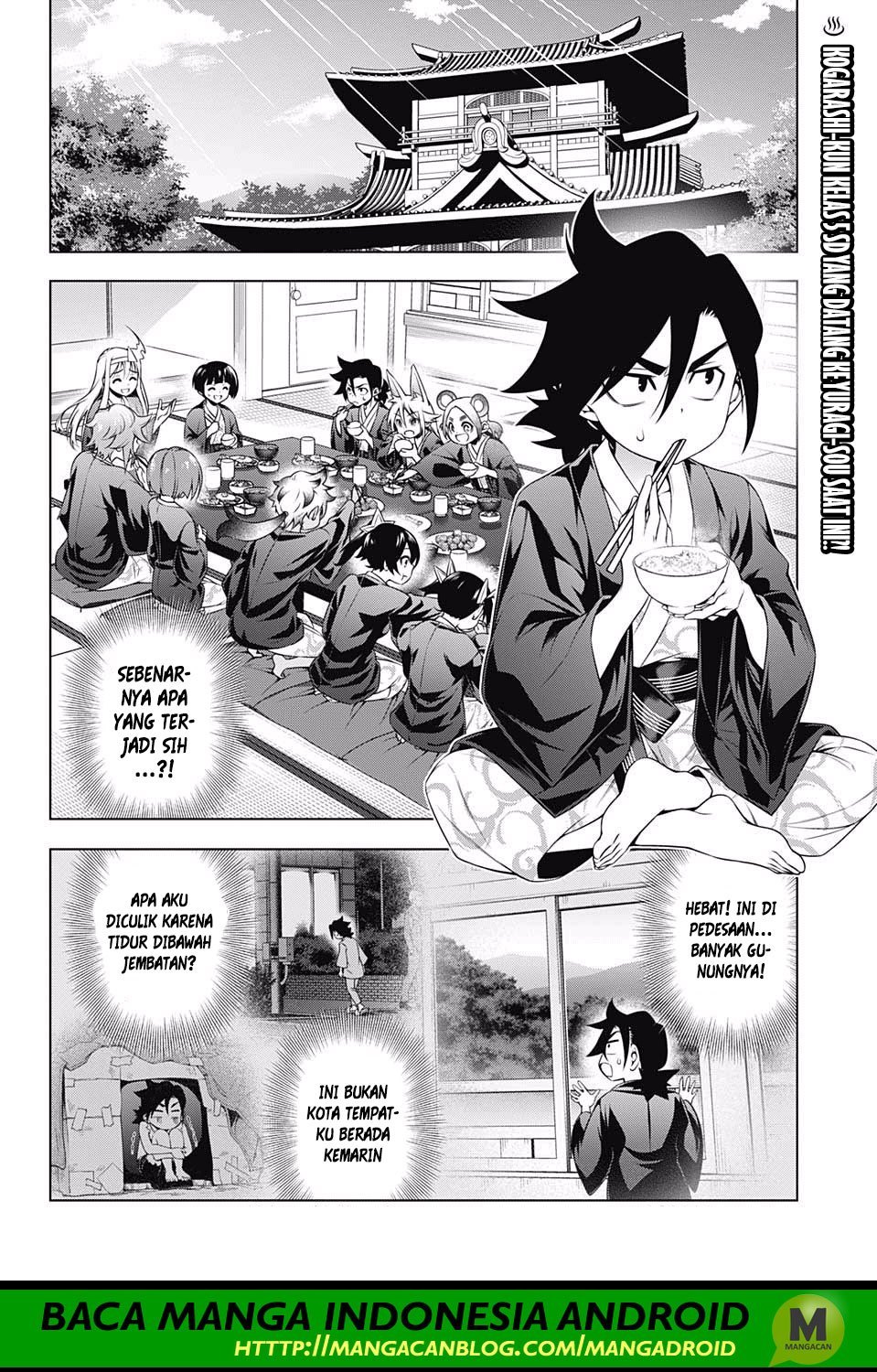 Yuragisou no Yuuna-san Chapter 156 Bahasa Indonesia