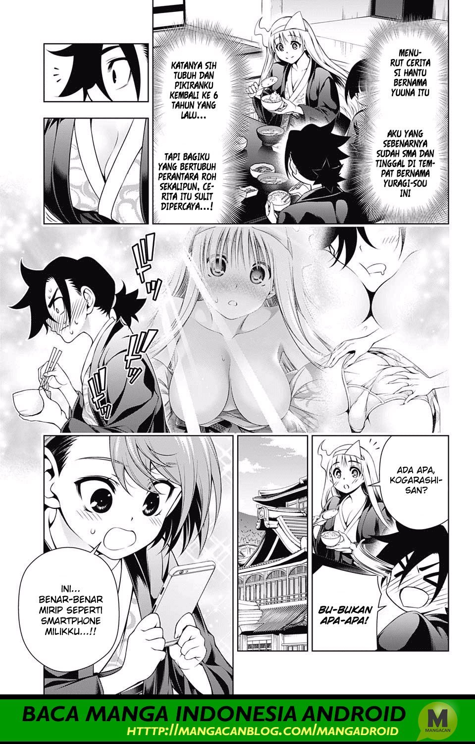 Yuragisou no Yuuna-san Chapter 156 Bahasa Indonesia