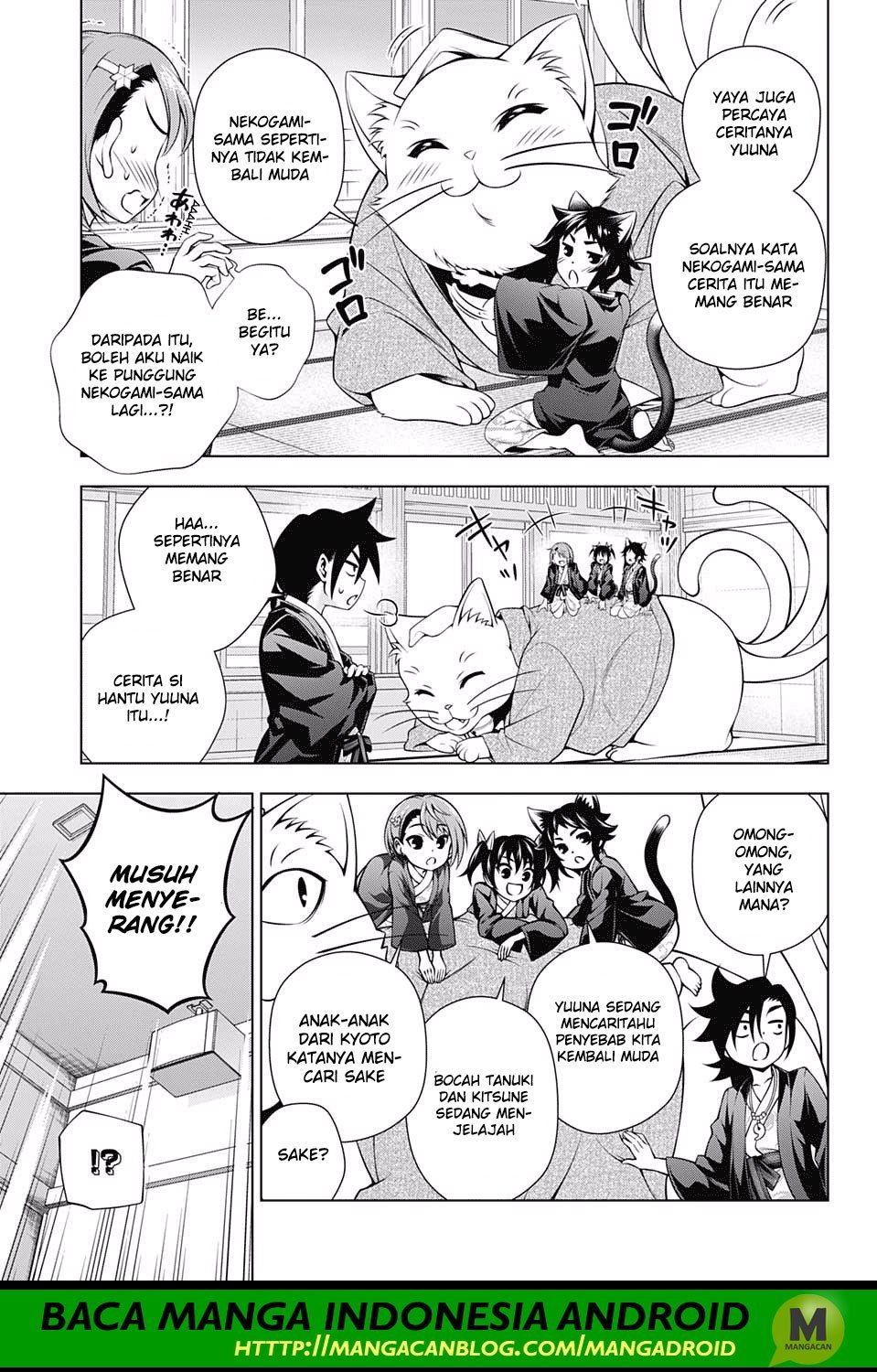 Yuragisou no Yuuna-san Chapter 156 Bahasa Indonesia