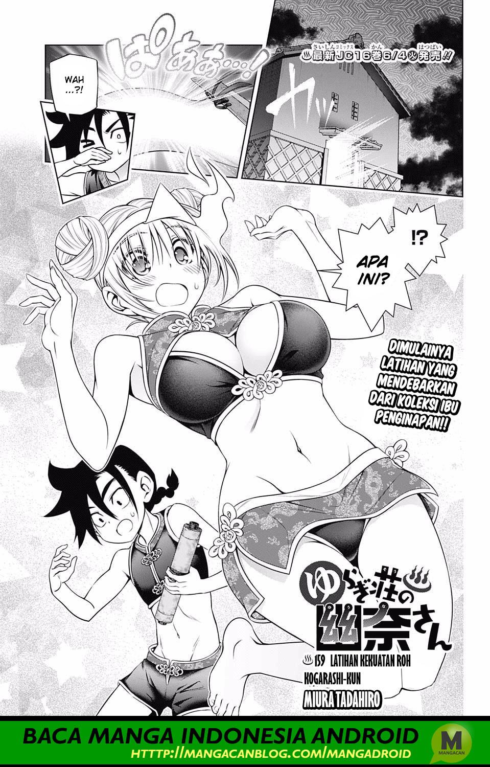 Yuragisou no Yuuna-san Chapter 159 Bahasa Indonesia