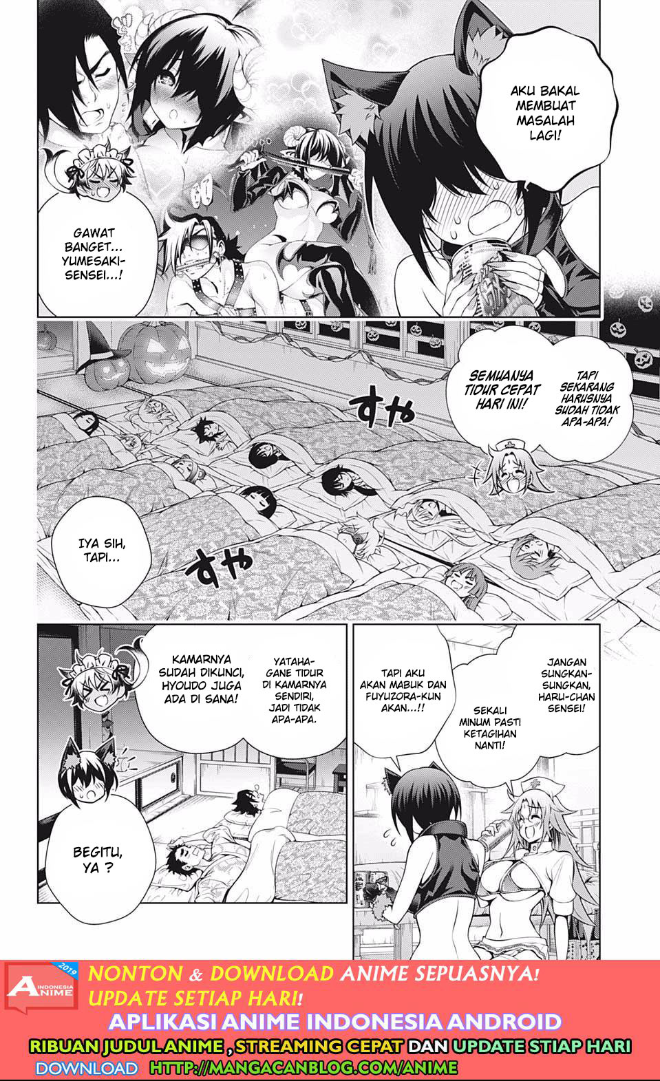Yuragisou no Yuuna-san Chapter 180 Bahasa Indonesia