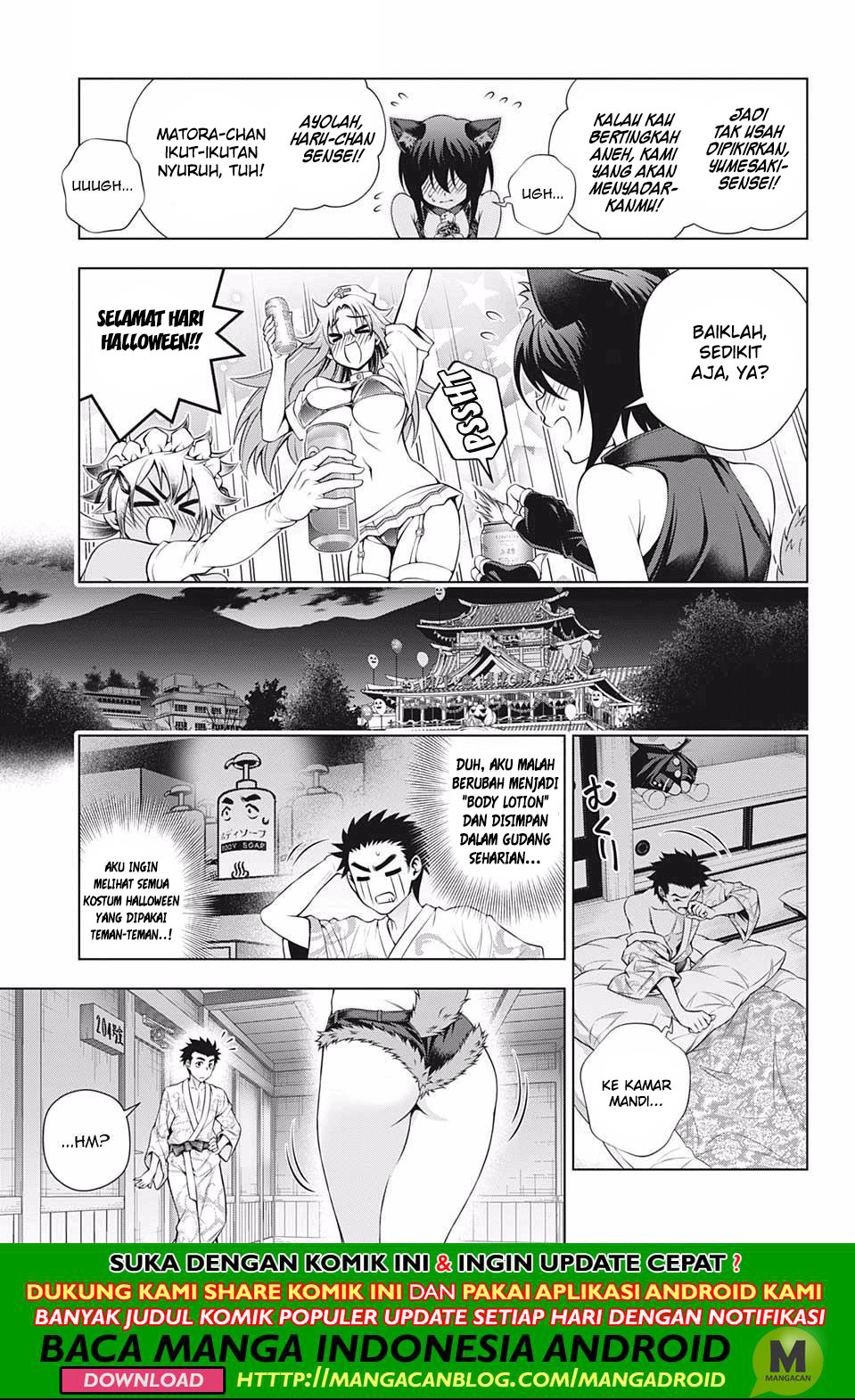 Yuragisou no Yuuna-san Chapter 180 Bahasa Indonesia