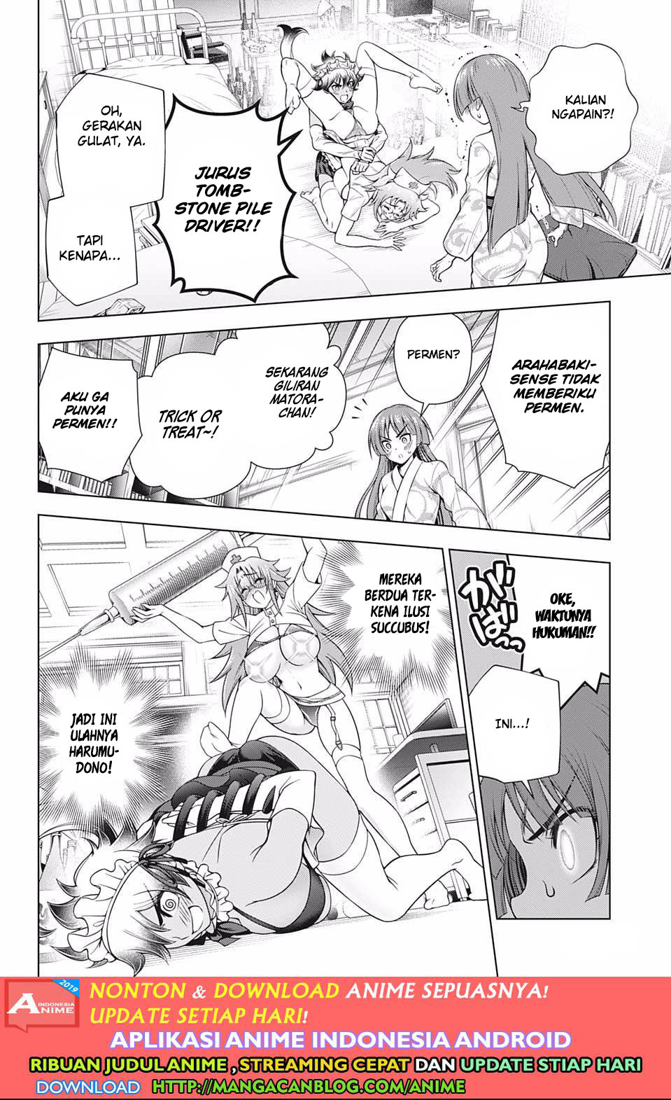 Yuragisou no Yuuna-san Chapter 180 Bahasa Indonesia