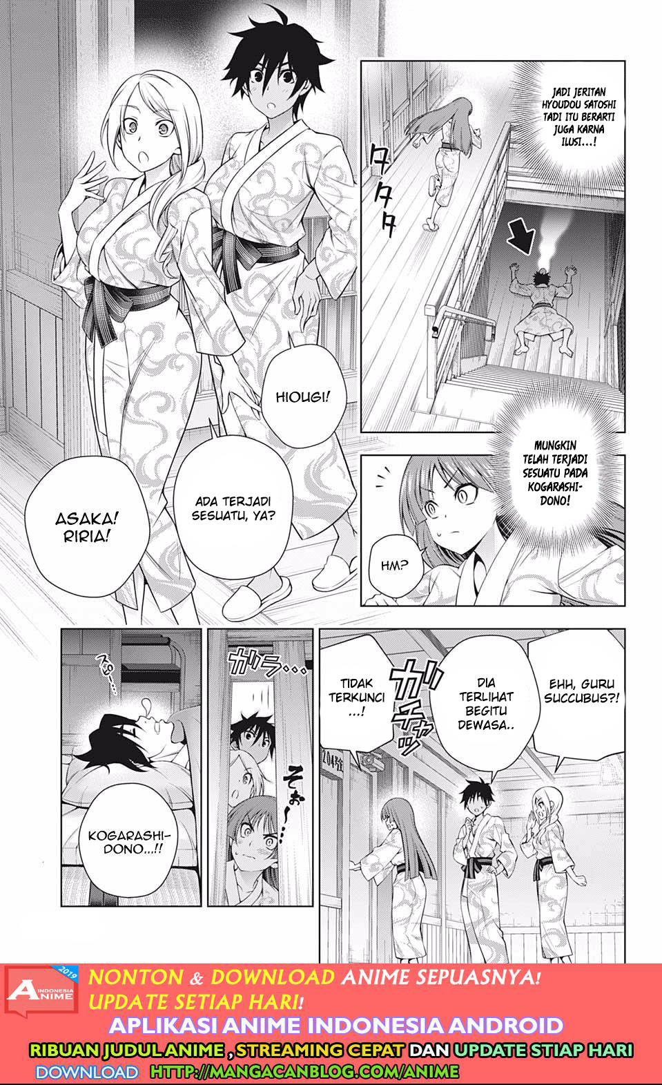 Yuragisou no Yuuna-san Chapter 180 Bahasa Indonesia