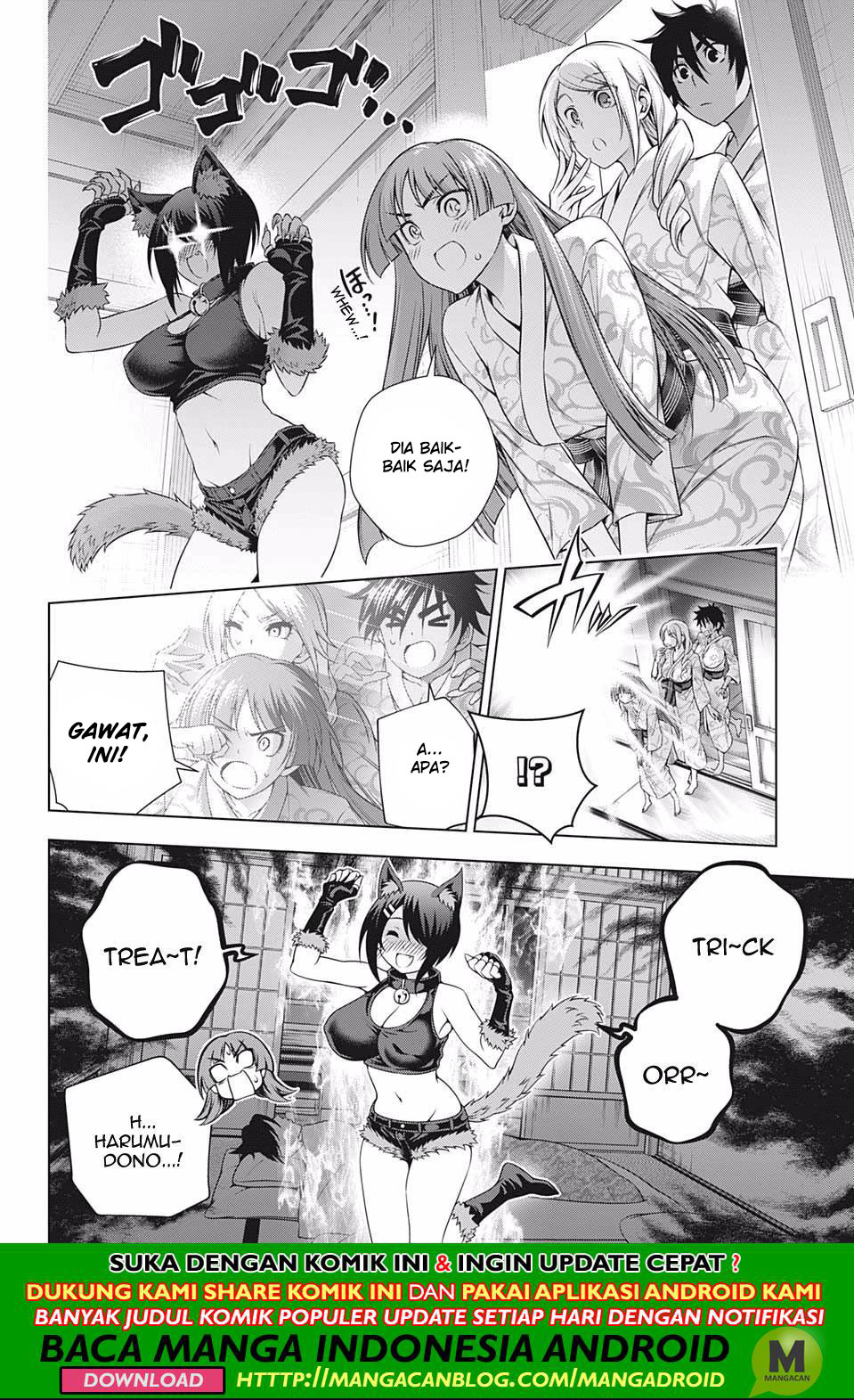 Yuragisou no Yuuna-san Chapter 180 Bahasa Indonesia