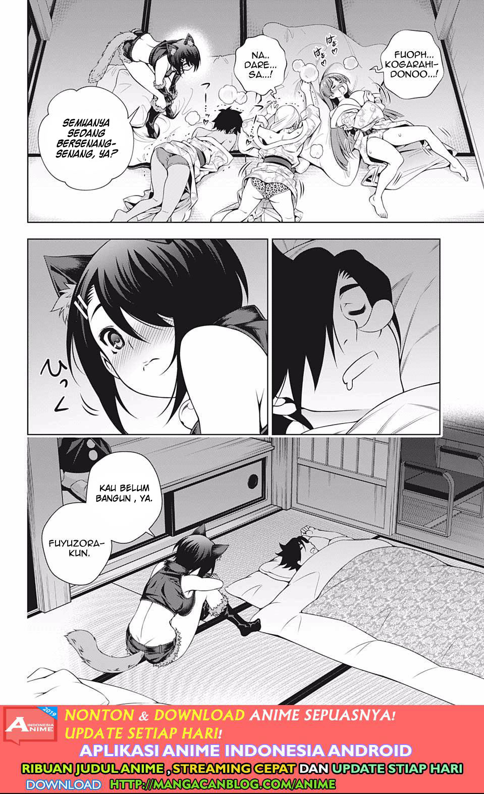 Yuragisou no Yuuna-san Chapter 180 Bahasa Indonesia
