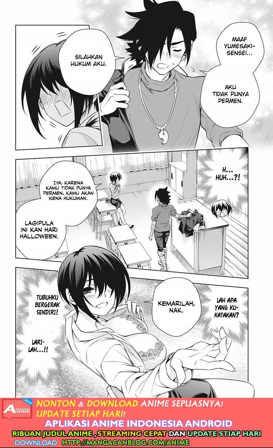 Yuragisou no Yuuna-san Chapter 180 Bahasa Indonesia