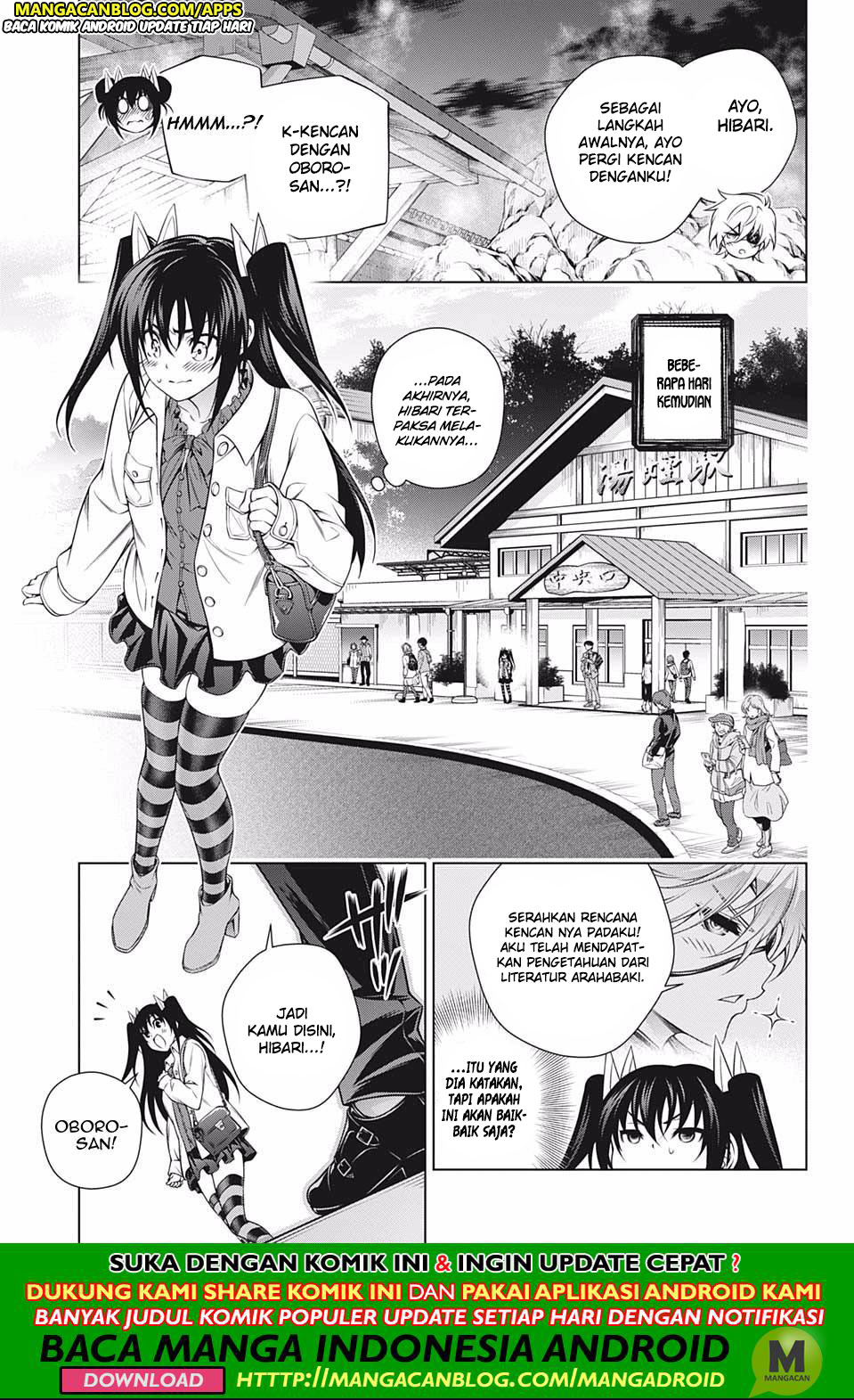 Yuragisou no Yuuna-san Chapter 182 Bahasa Indonesia