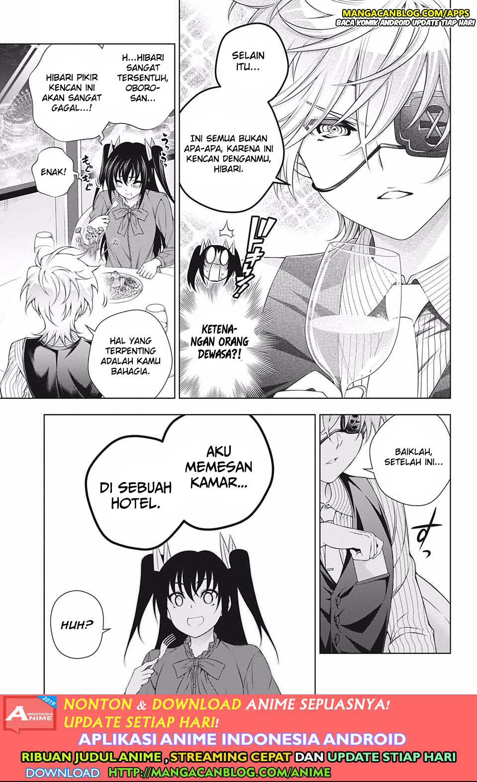 Yuragisou no Yuuna-san Chapter 182 Bahasa Indonesia
