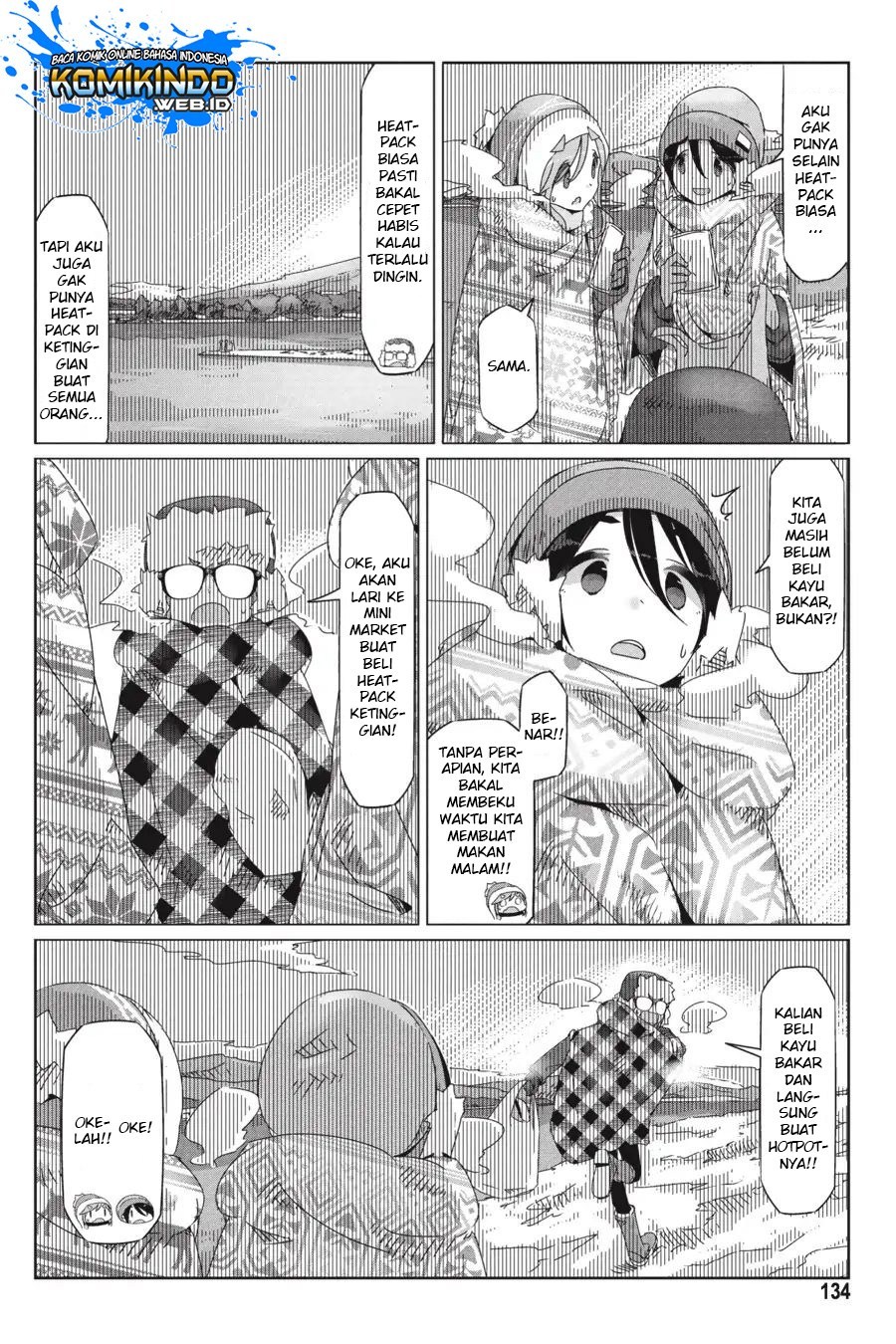 Yuru-Camp chapter 34