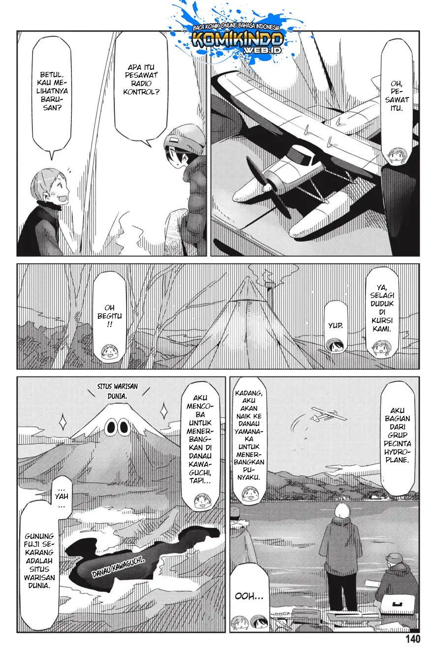 Yuru-Camp chapter 34