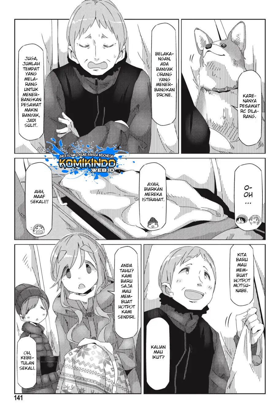 Yuru-Camp chapter 34
