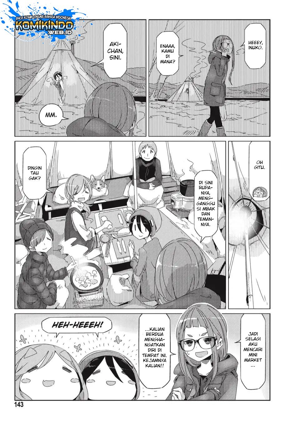 Yuru-Camp chapter 34