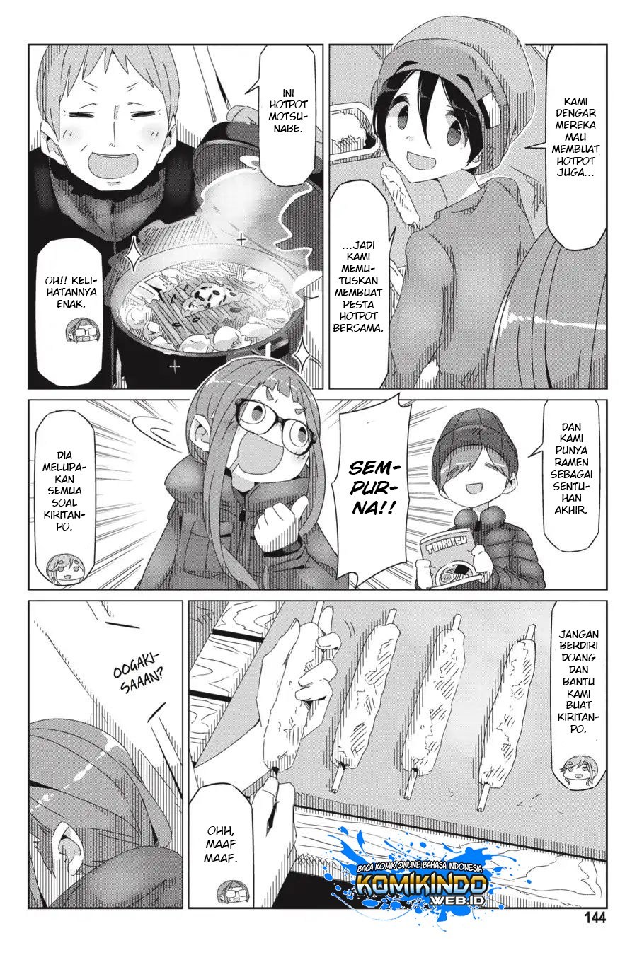 Yuru-Camp chapter 34