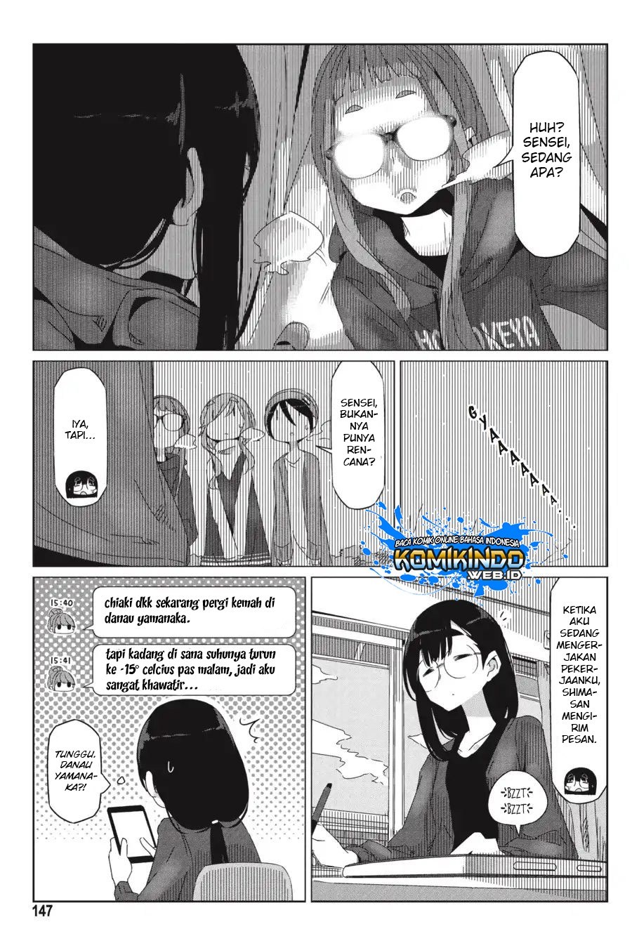 Yuru-Camp chapter 34