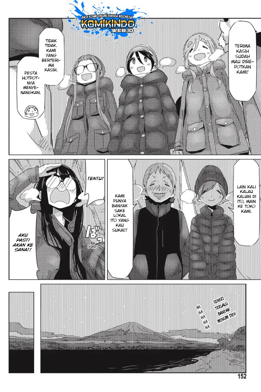Yuru-Camp chapter 34