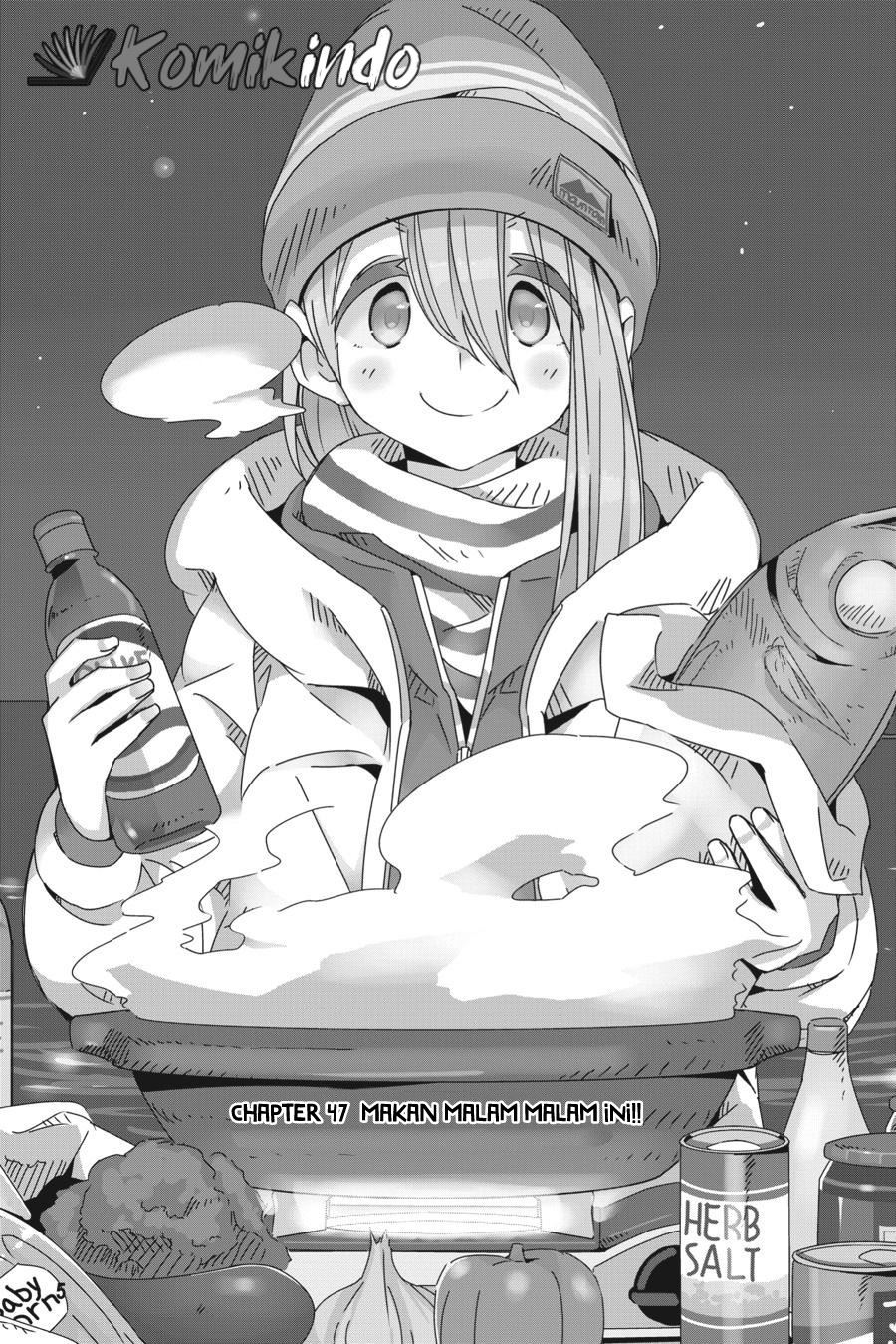 Yurucamp Chapter 47 Bahasa Indonesia