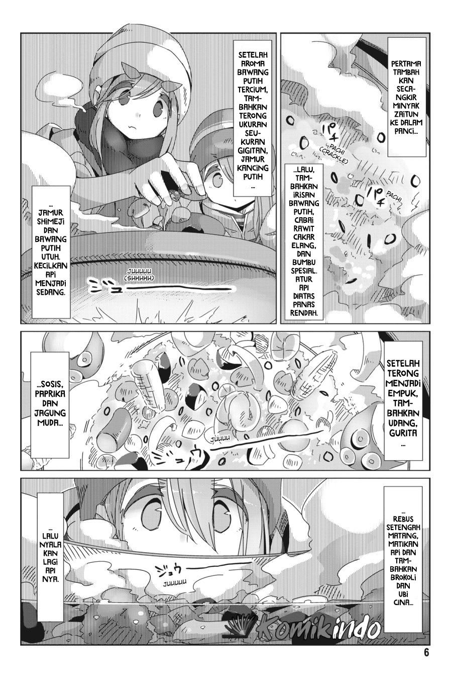 Yurucamp Chapter 47 Bahasa Indonesia