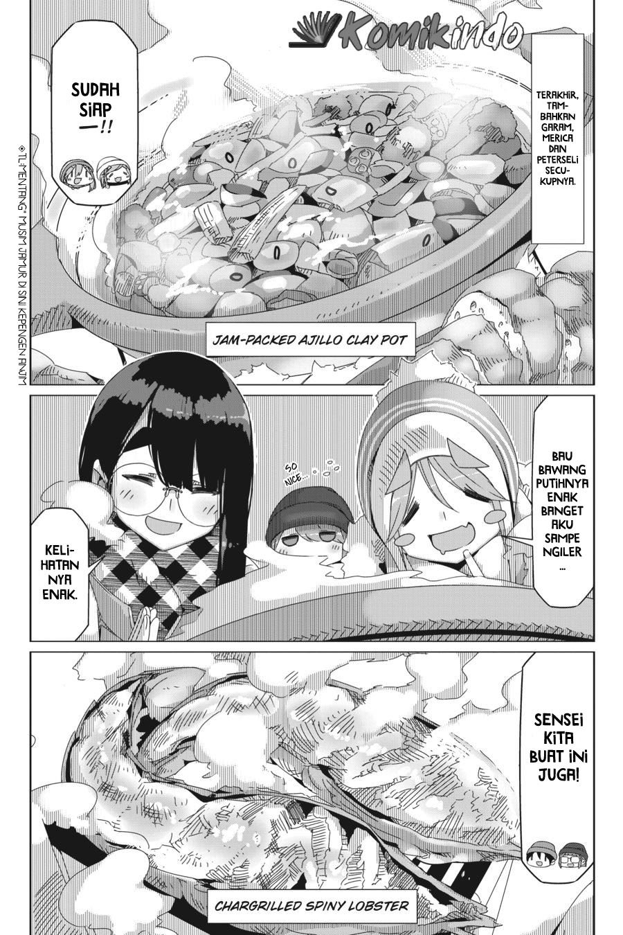 Yurucamp Chapter 47 Bahasa Indonesia