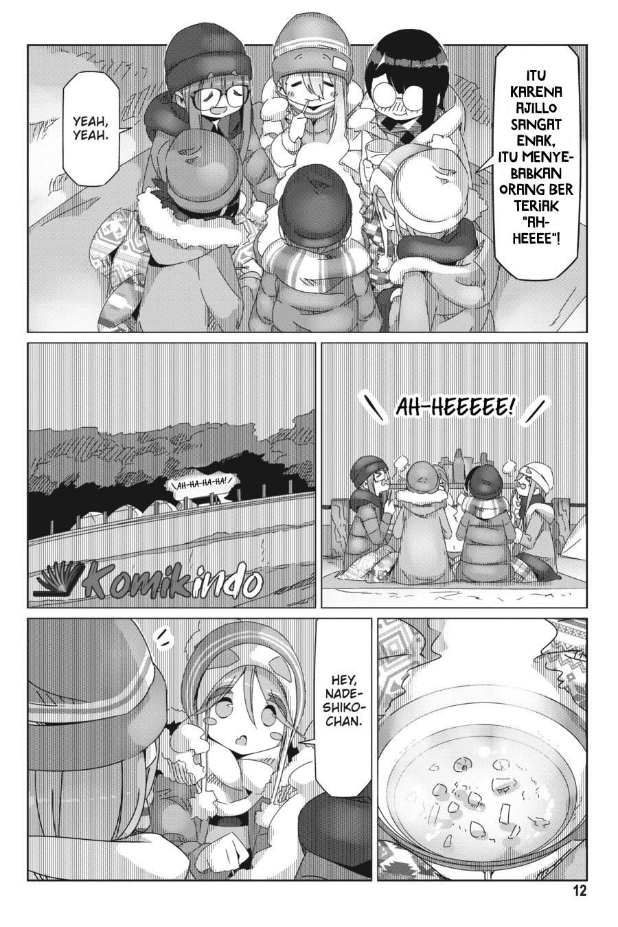 Yurucamp Chapter 47 Bahasa Indonesia