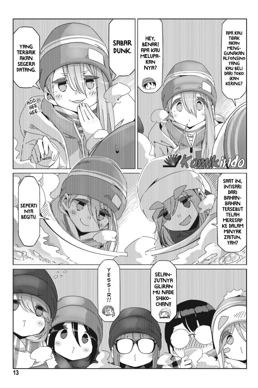 Yurucamp Chapter 47 Bahasa Indonesia