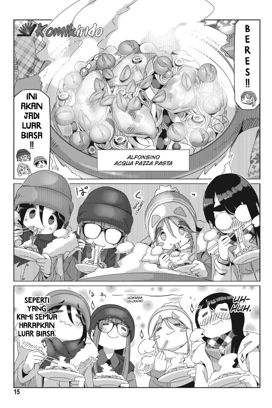 Yurucamp Chapter 47 Bahasa Indonesia