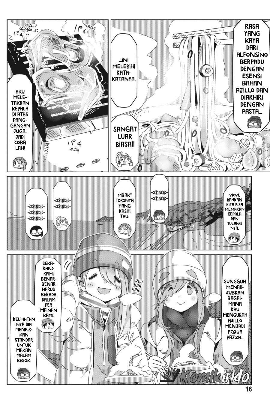 Yurucamp Chapter 47 Bahasa Indonesia