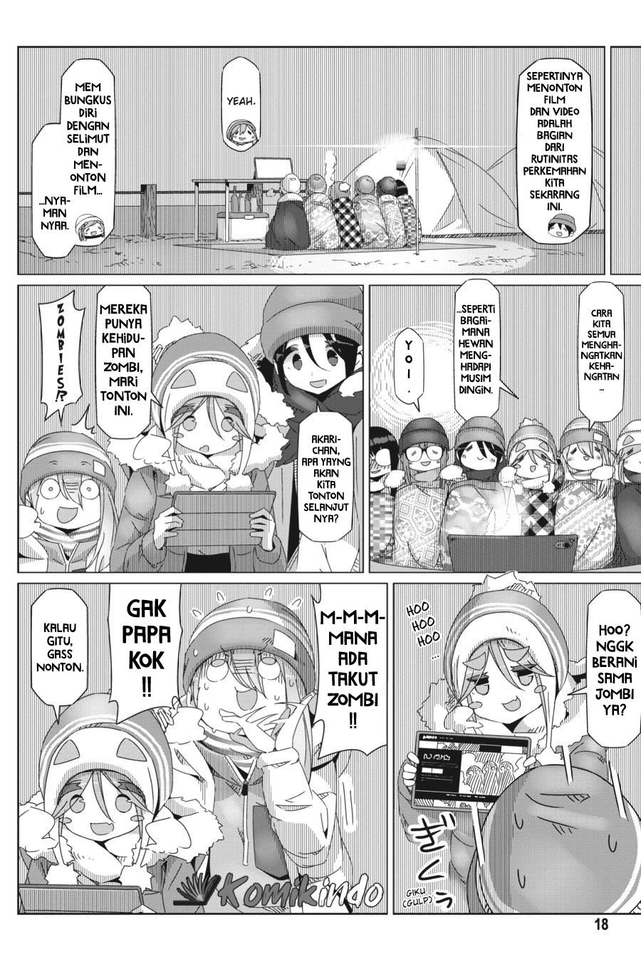Yurucamp Chapter 47 Bahasa Indonesia