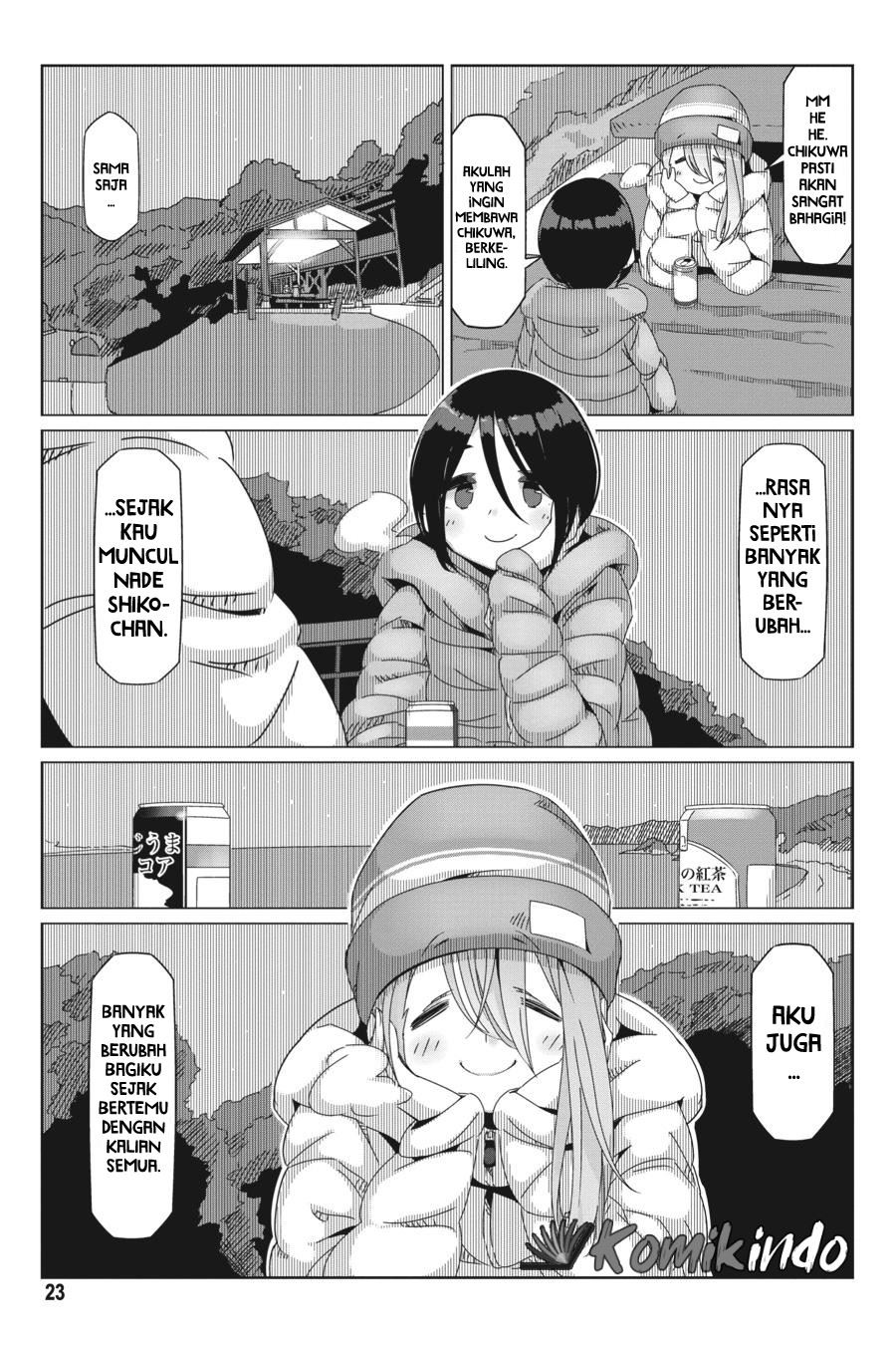 Yurucamp Chapter 47 Bahasa Indonesia