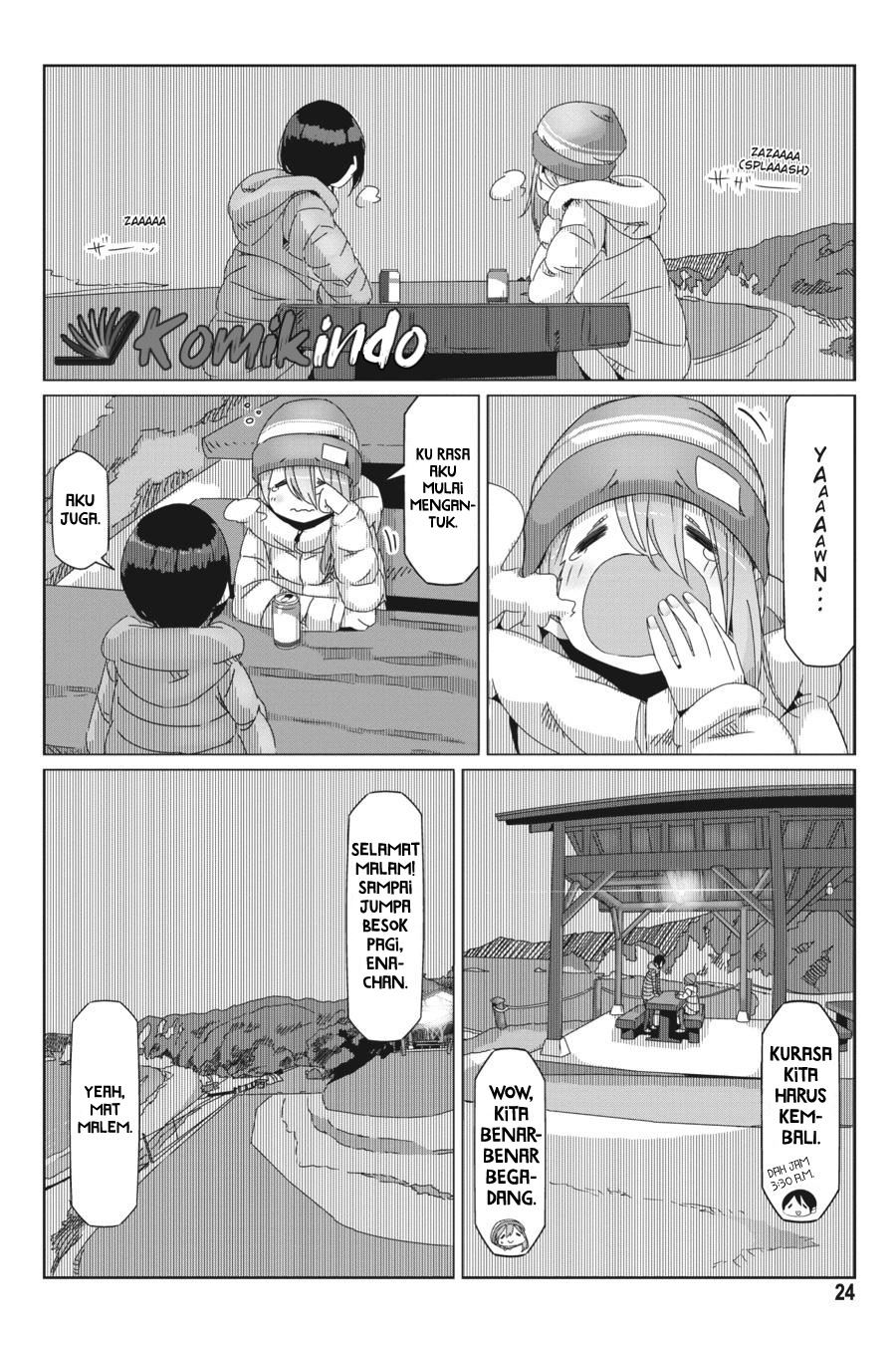 Yurucamp Chapter 47 Bahasa Indonesia