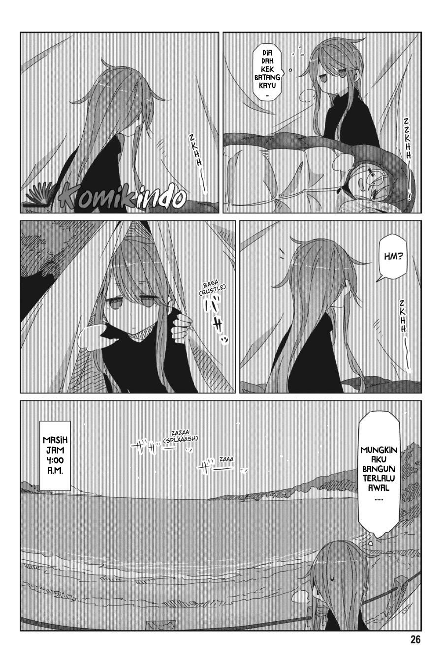 Yurucamp Chapter 47 Bahasa Indonesia