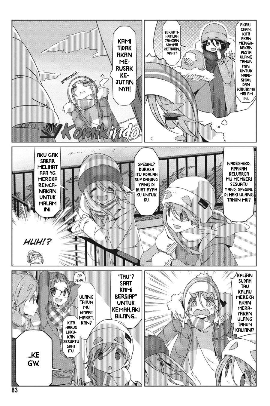 Yuru-Camp chapter 50