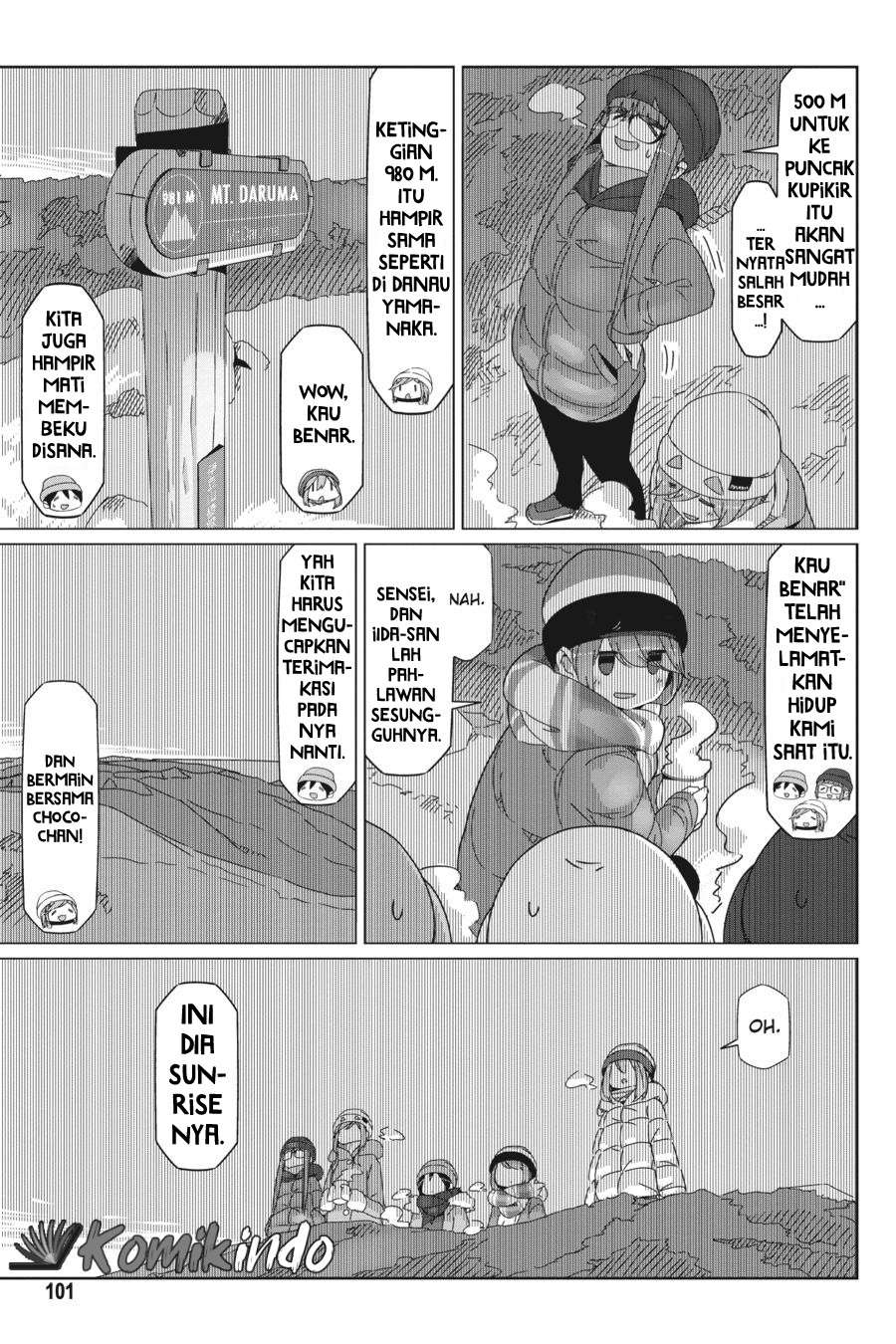Yuru-Camp chapter 50