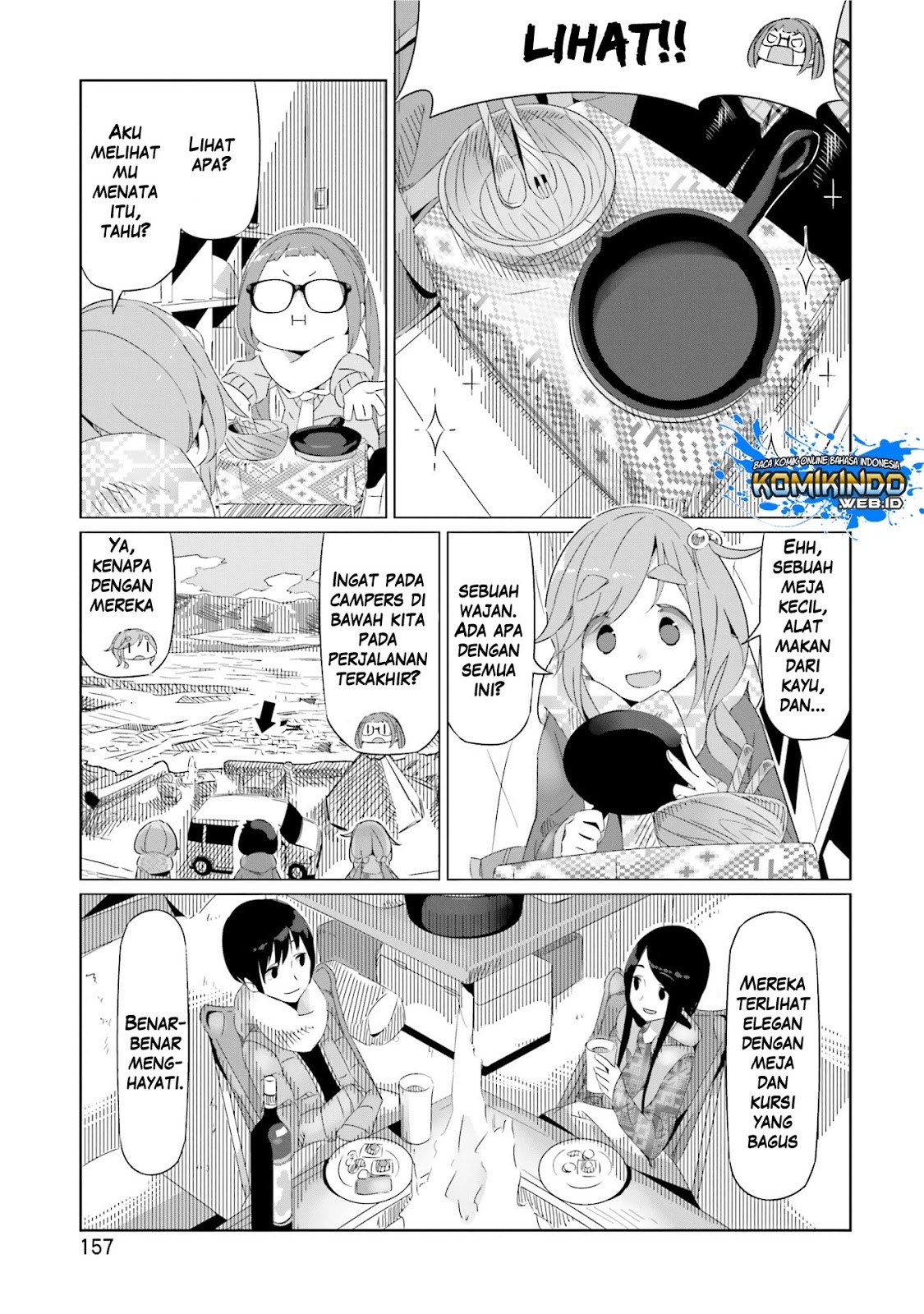 Yurucamp Chapter 13 Bahasa Indonesia